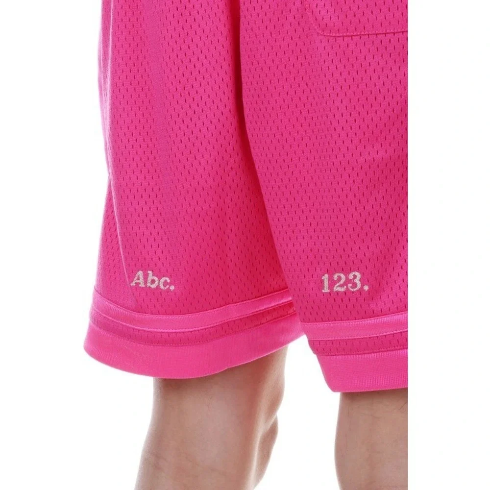 [NEW] Advisory Board Crystals Abc. 123. Basketball Shorts Men's Medium Mesh Pink